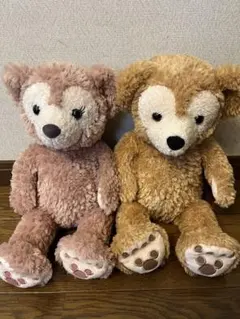 ダッフィー・シェリーメイのぬいぐるみセット