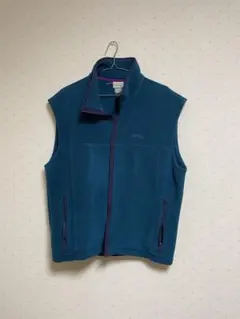 L.L.Bean フリースベスト 青