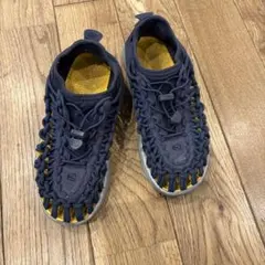 【19センチ程度】KEEN　ネイビー　サンダル　キッズのサムネイル