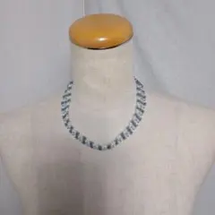 ハンドメイド作品 ビーズを使用して製作した。オリジナルネックレス（チョーカー）