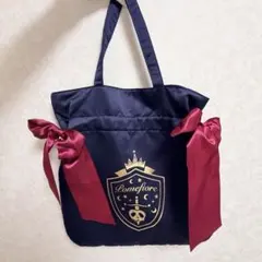 ツイステ メゾンドフルールコラボ ポムフィオーレ ダブルリボントートバッグのサムネイル