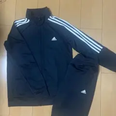 アディダス ジャージ 上下 160 ブラック
