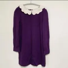 merry jenny スカラップ襟 ワンピース