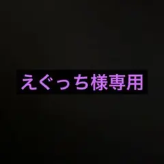 えぐっち様専用ページ