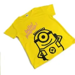 未使用 ミニオン Tシャツ Lサイズ イエロー 半袖 プリントのサムネイル