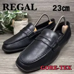 美品✨REGAL 32PR ゴアテックス ウイングチップ メダリオン ブラウン