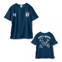 Mickey & Friends スポーツプリントTシャツ 120cm ネイビー