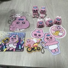 おぱんちゅうさぎ キーホルダー ステッカー フィギュア まとめ売り