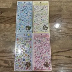 しずくちゃん　ボンボンドロップシールmini ４枚セット