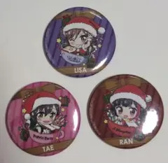 バンドリ 花園たえ 初期缶バッジ バンドリ Poppin'Party 活動10周年記念イラスト 缶バッジ 花園た