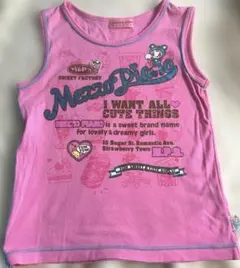メゾピアノ ミミポポ ノースリーブ Tシャツ タンクトップ 160サイズ 希少 メゾピアノ ミミポポ タンクトップ 120cm - メルカリ