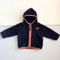 ノースフェイス　フード付きフリースジャケット　80 ネイビー