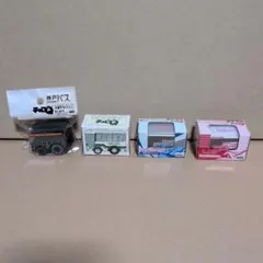 ミニカーセット チョロQ バス トレーラー 車両