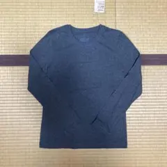 未使用 無印良品 クルーネック長袖Tシャツ