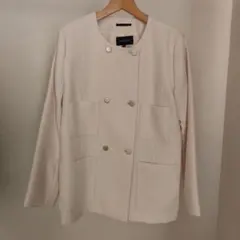 新品　エスプリミュール　スカートスーツ　アイボリー　セレモニー 入学式　卒業式