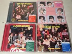 なにわ男子　HARD WORK 4形態セット