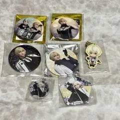 刀ミュ 髭切 缶バッジ5点その他 ミュージカル刀剣乱舞