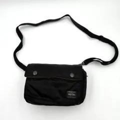 ポーター タンカー ショルダーバッグ 黒 TANKER ブラック 斜め掛け