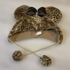 東京ディズニーリゾート ヒョウ柄帽子