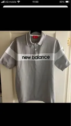 New Balance ゴルフウェア ポロシャツ サンバイザー セット - メルカリ