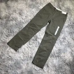 【新品未使用】GU ジーユー（73）チノパン ズボン ストレート センタープレス