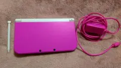 New3DSLL 本体 ピンク×ホワイト