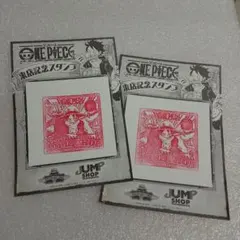 ワンピース JUMP SHOP 来店記念スタンプ 東京駅 限定　非売品　アニメ
