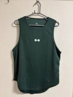 ダンベルロゴ タンクトップ Mサイズ