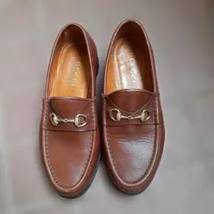 GUCCI ブラウン ビットローファー