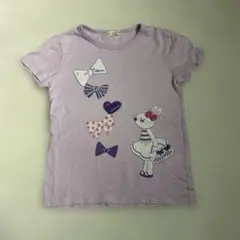 ニットプランナー うさぎモチーフ Tシャツ 120cmのサムネイル
