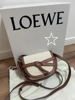 2025年最新】loewe ロエベ ゲートデュアルバッグ ミニ タンの人気 