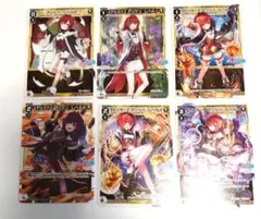 アンジュ・カトリーナにじさんじウィクロス トレカ６枚セット