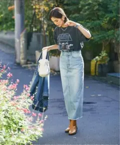 美品MONN.:. (モン)/DENIMスカート