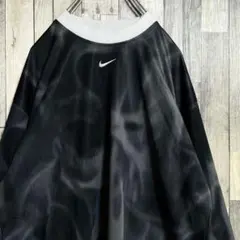 3*3様 ナイキFC センターロゴ刺繍 ロングスリーブ ドライフィットシャツ 黒
