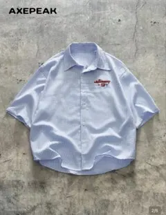 ブルーストライプシャツのサムネイル