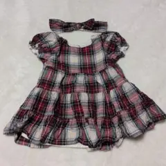 baby GAP チェック柄ワンピース