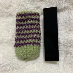 リップケース　編み物