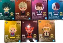 ヒロアカ 一番くじ 紡がれる想い　SOFVICちゅ コンプリートセット