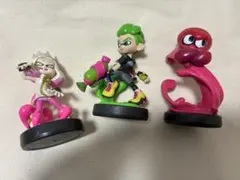 amiibo スプラトゥーン ヒメ イカボーイ タコ 3体セット