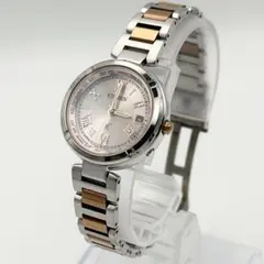 【稼働 美品】シチズン クロスシー EC1114-51W 電波ソーラー チタン