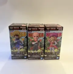 HUNTER×HUNTER ワールドコレクタブルフィギュア　3体セット