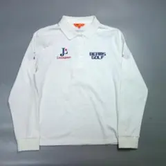 ま*き様 7052 ビームスゴルフ 長袖ポロシャツ レディース L ゴルフウェア