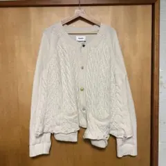 Doublet カットオフカーディガン