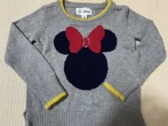【値下げ】baby GAP ニットセーター　ミニーマウス