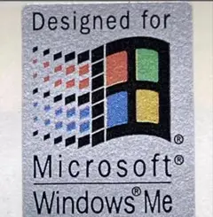 Microsoft Windows Me ステッカーのサムネイル