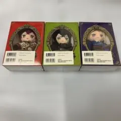 ツイステ　 キャラクターマスコット付きBOOK リドル　マレウス　ヴィル