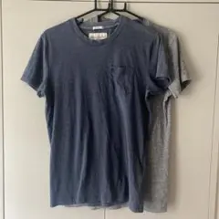 アバクロ ンビー＆フィッチ Tシャツ2枚セット　ネイビー、グレー　S アイコンのサムネイル
