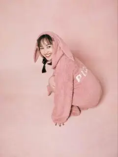 ＧＷセール☆gelato pique☆ラビットモコパーカー☆F★PNK☆