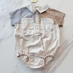 【新品】テータテート　ロンパース　80