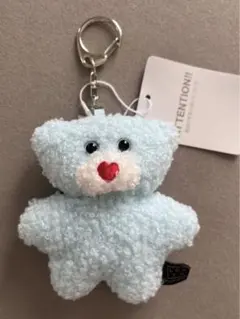 新品mojojojo×ローリーズファーム水色クマ トイキーホルダー